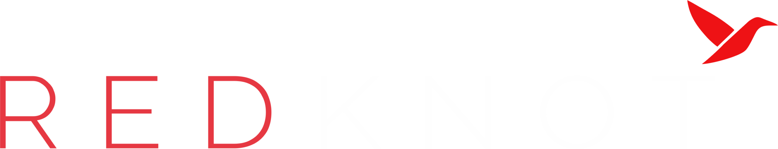 REDKNOT NEW White Logo